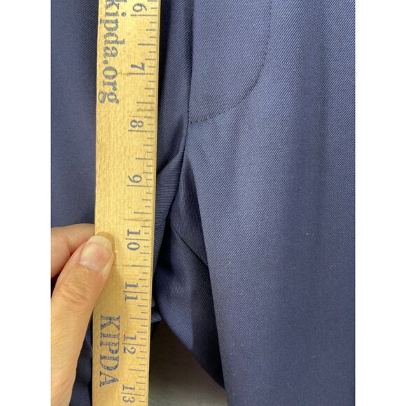 Alton Lane Pants Mens Sz 32 Blue Straight Leg Tailored Fit Pockets Dress - Picture 4 of 10